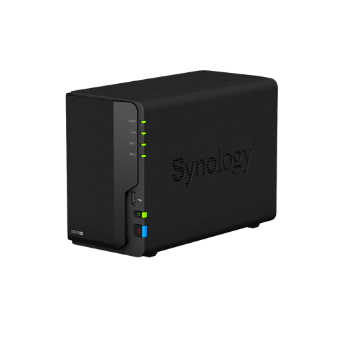 Synology DiskStation, 2x3,5", Intel Celeron, 2.0 Ghz, 2GB