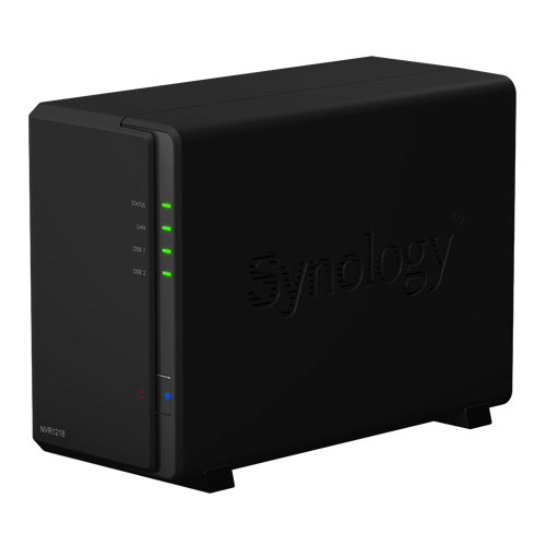Synology Network Video Recorder NVR1218, 12 Channels, 1080p, USB