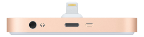 Apple MQHX2ZM/A, iPhone Lightning Dockningsstation, guld