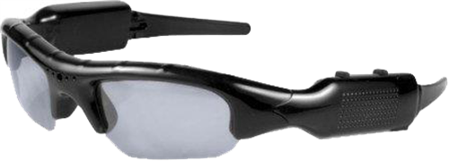Technaxx Video-Sportsolglassögon, VGA 640x480, CMOS, svart