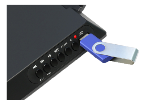 Technaxx digital omvandlare för LP-skivor, USB 2.0, svart