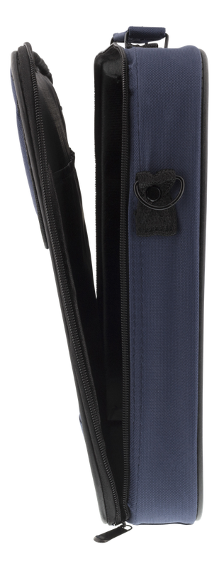 DELTACO notebookväska i polyester, 16", blå