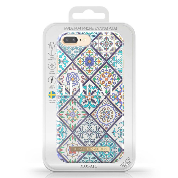 iDeal Fashion Case skal iPhone 8/7/6 Plus, Mosaic