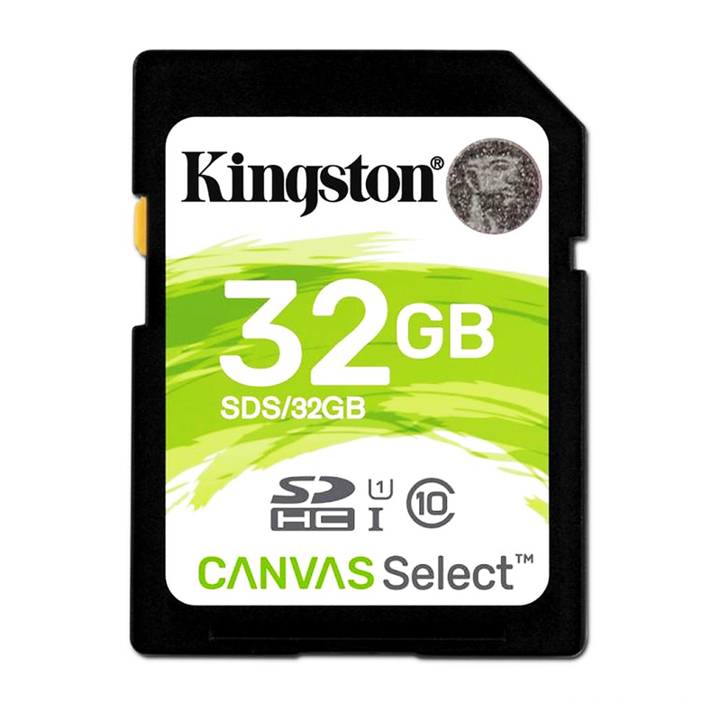 Kingston SDHC Canvas Select 80R CL10 UHS-I, 32GB