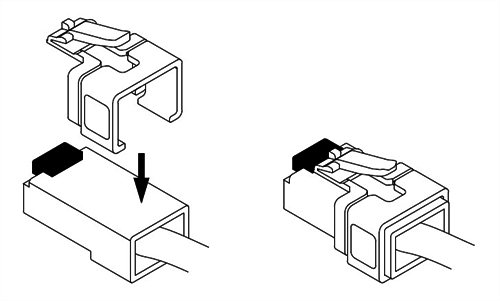 DeLOCK Reparerings clips för RJ45-kontakter, 16-pack