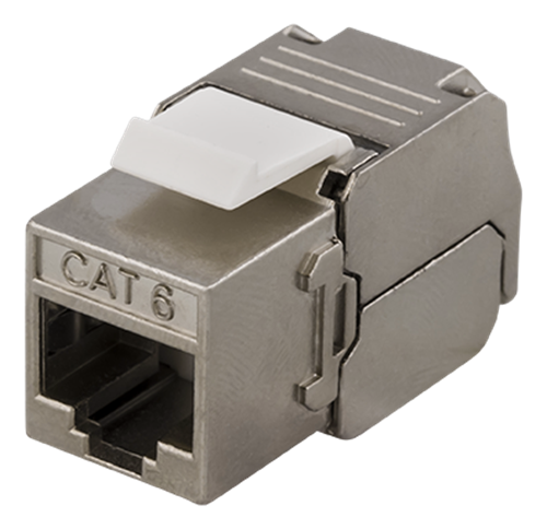 DELTACO FTP Cat6 Keystone kontaktdon, "Tool-free"