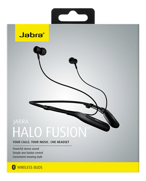 Jabra Halo Fusion Bluetooth hörlurar, svart