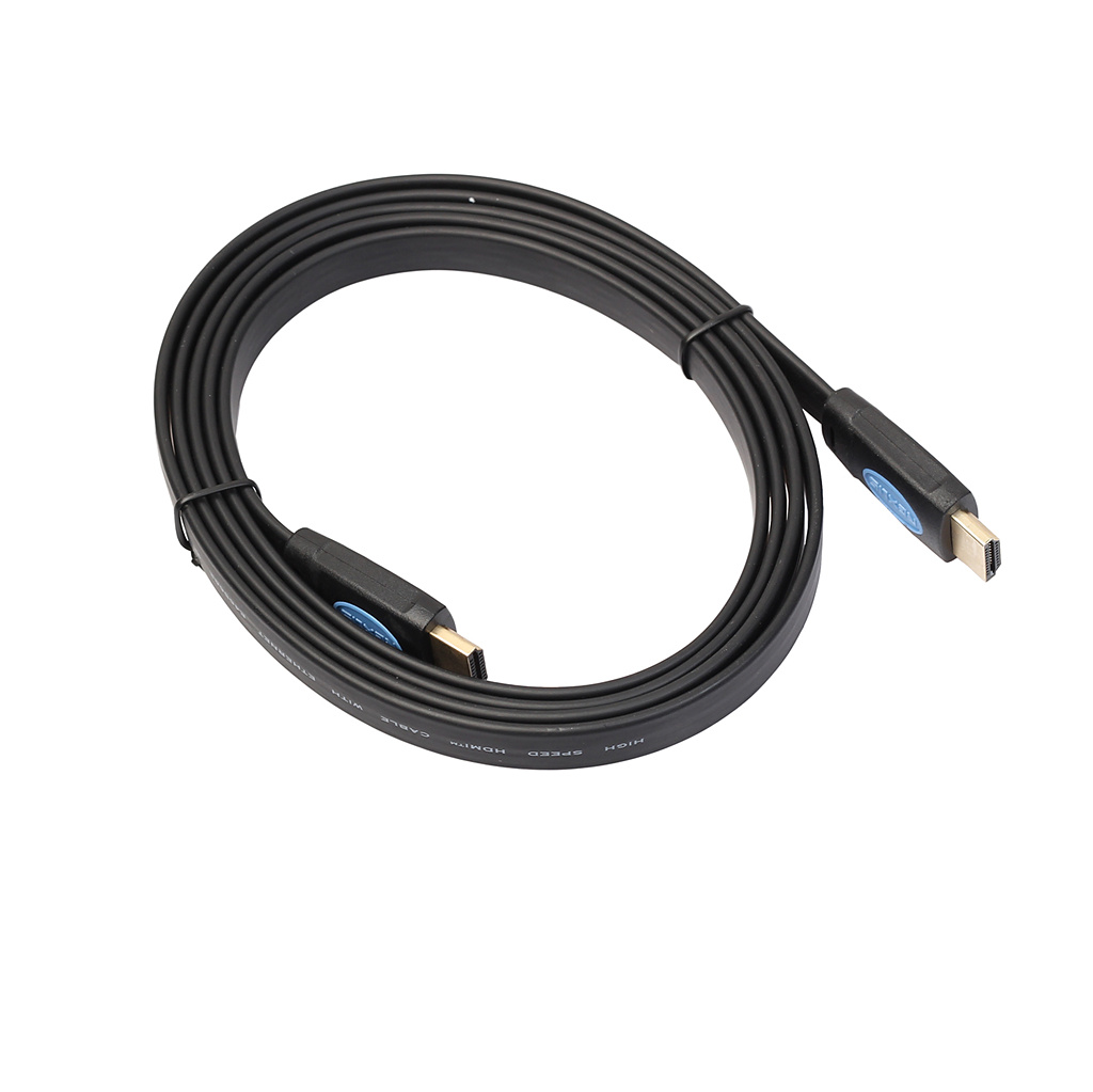 Extra tålig HDMI-kabel v2.0, Full-HD 4K, 24K guldpläterad, 1.8m