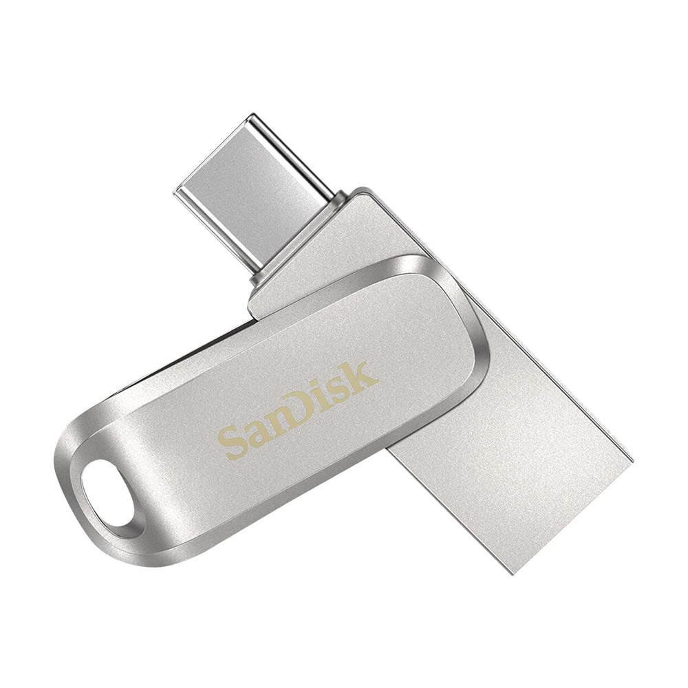 1TB SanDisk Ultra Dual Drive Luxe USB-minne, USB-C+USB 3.2