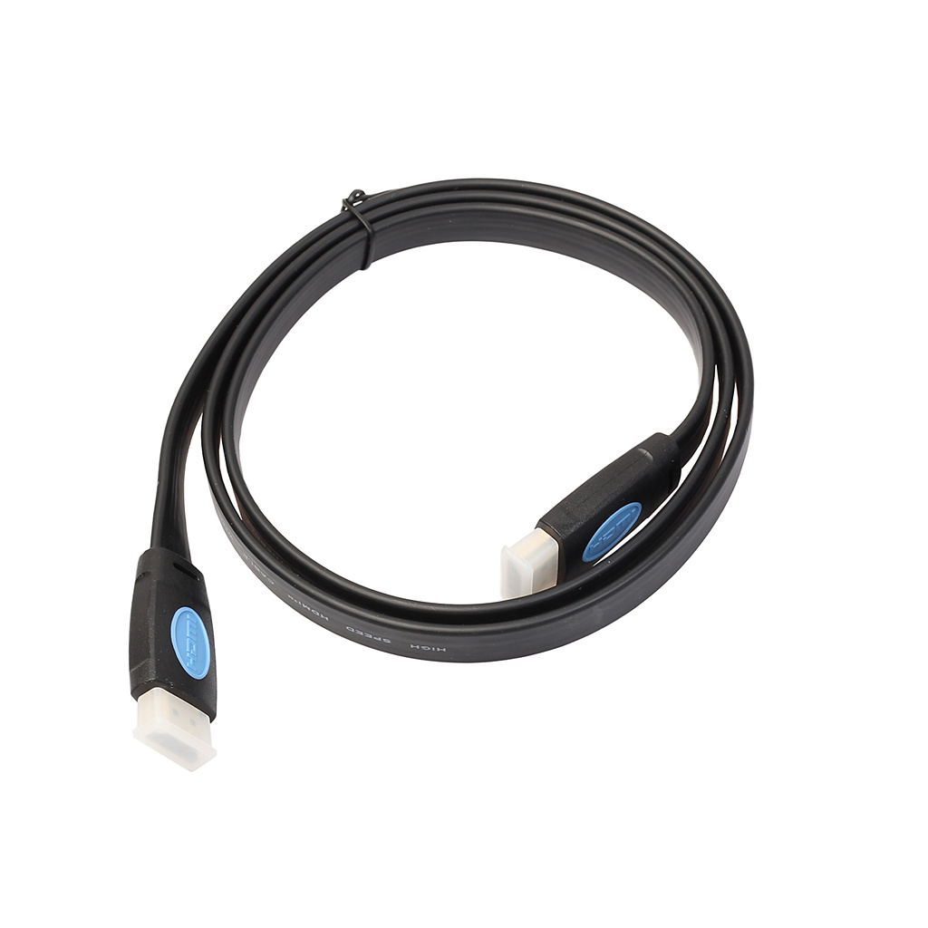 Extra tålig HDMI-kabel v2.0, Full-HD 4K, 24K guldpläterad, 1m