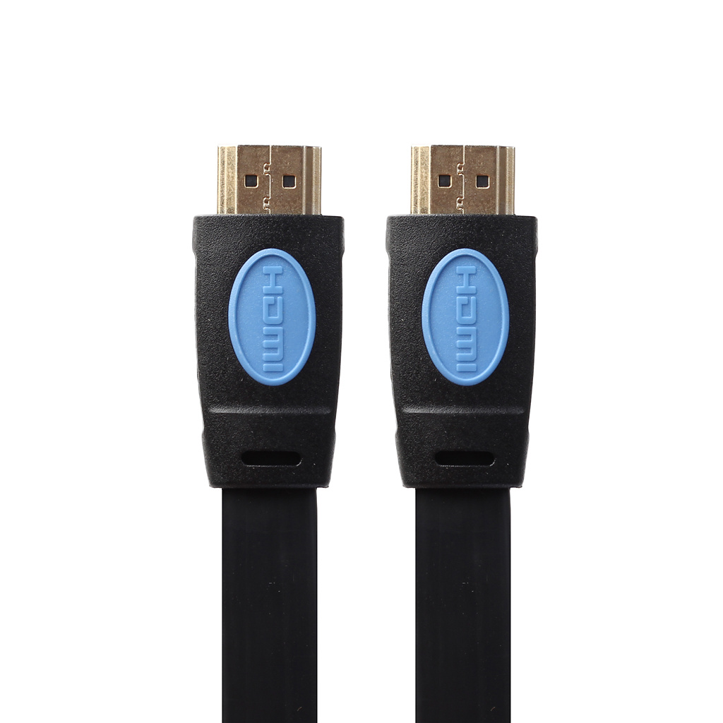 Extra tålig HDMI-kabel v2.0, Full-HD 4K, 24K guldpläterad, 1m