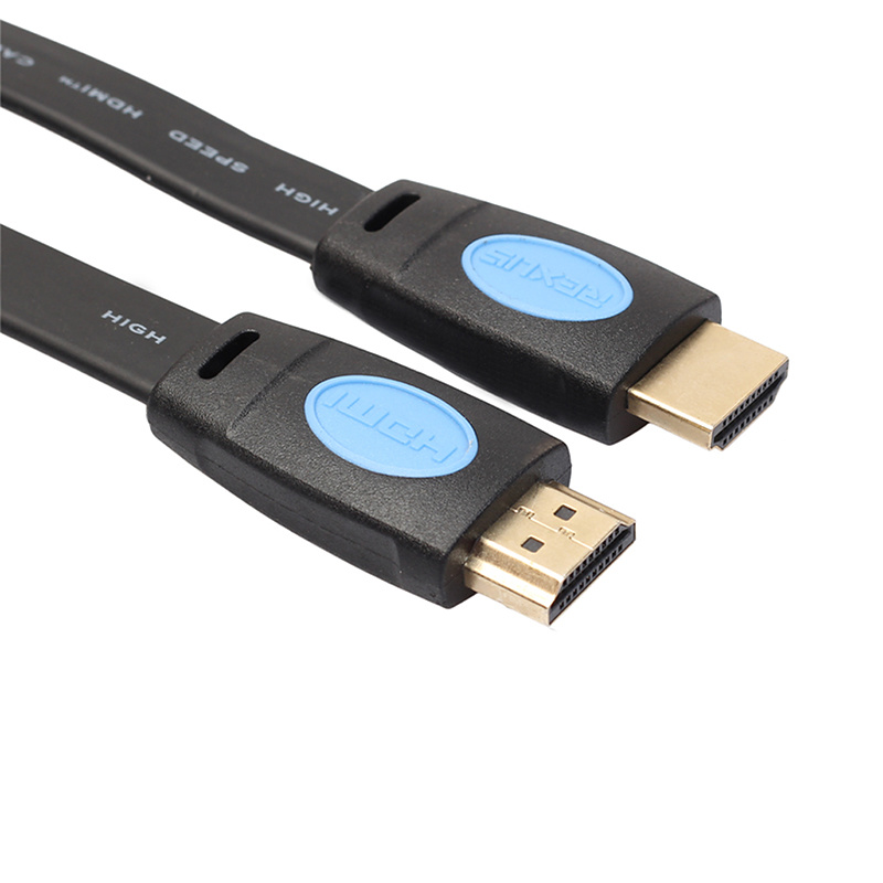 Extra tålig HDMI-kabel v2.0, Full-HD 4K, 24K guldpläterad, 1m