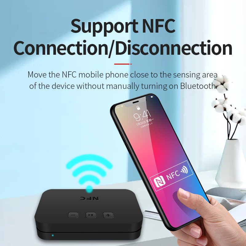 BT 5.0 NFC Hifi Bluetooth mottagare