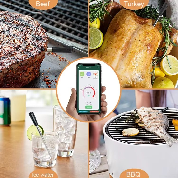 Trådlös stektermometer med app