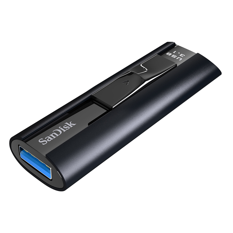 256GB SanDisk Extreme Pro Solid State USB-minne, USB 3.1