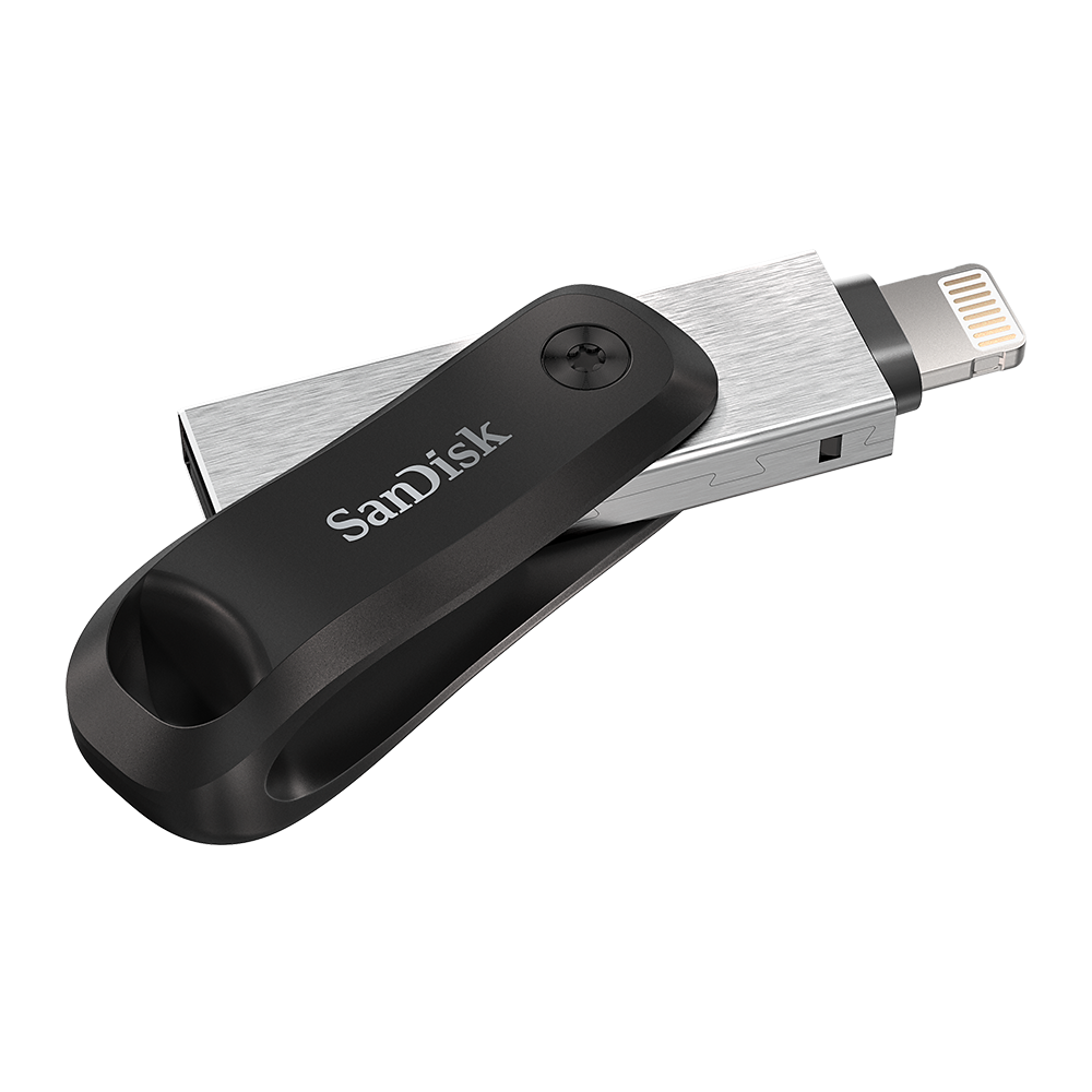 256GB Lightning-kontakt SanDisk iXpand Flash Drive Go USB-minne