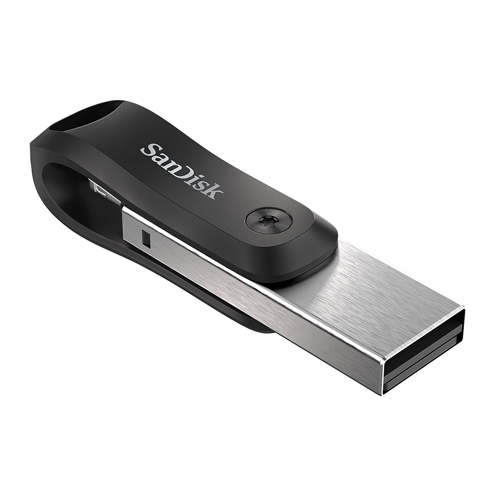 256GB Lightning-kontakt SanDisk iXpand Flash Drive Go USB-minne