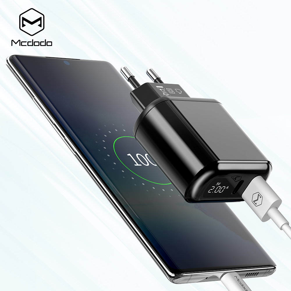 McDodo CH-7171 Laddare med USB-C till Lightning, PD+QC, 20W