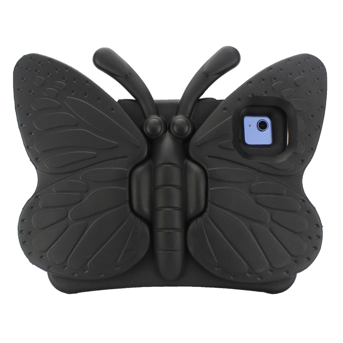 Fjärilsformat barnfodral till iPad 10.9" (2022, 10:e gen), svart