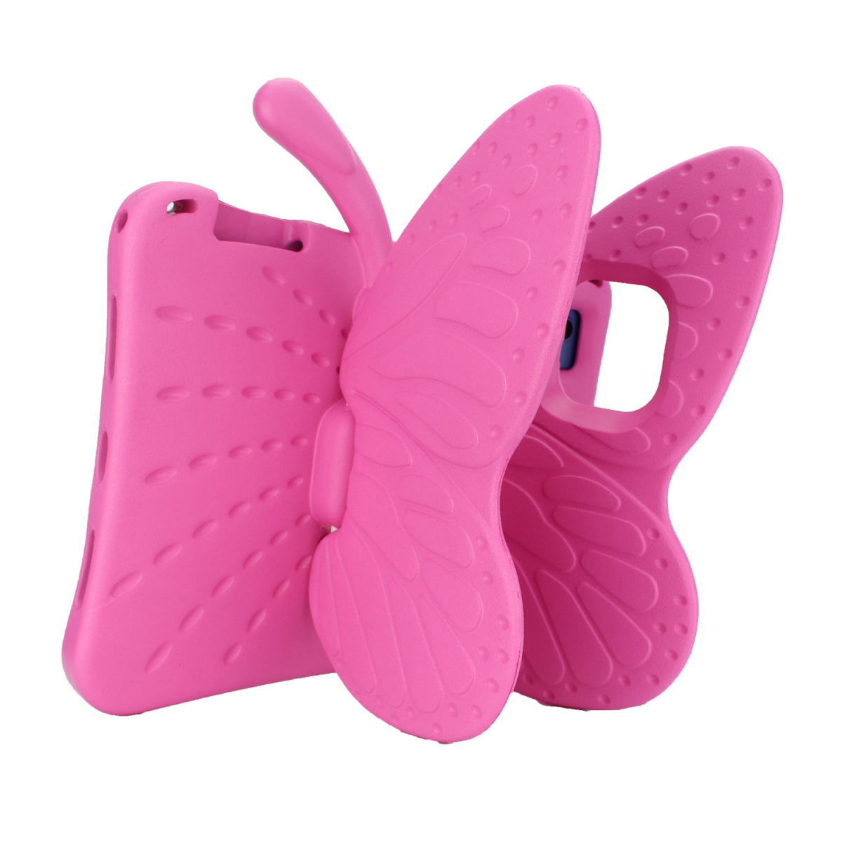 Fjärilsformat barnfodral till iPad 10.9" (2022, 10:e gen), rosa