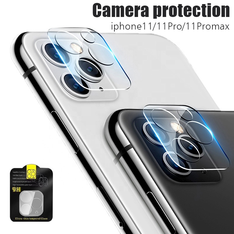 3D-böjt kameralins-skydd i härdat glas till iPhone 12 Pro Max