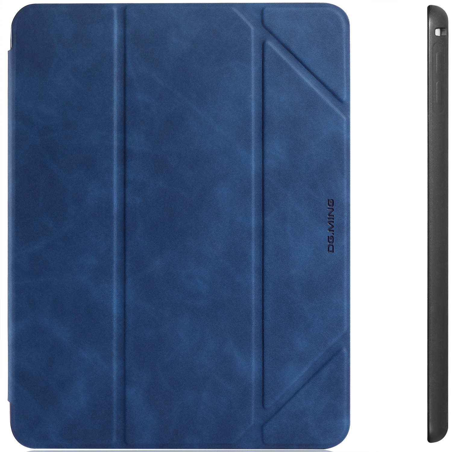 DG.MING Retro Style fodral till iPad Mini 4/5, blå