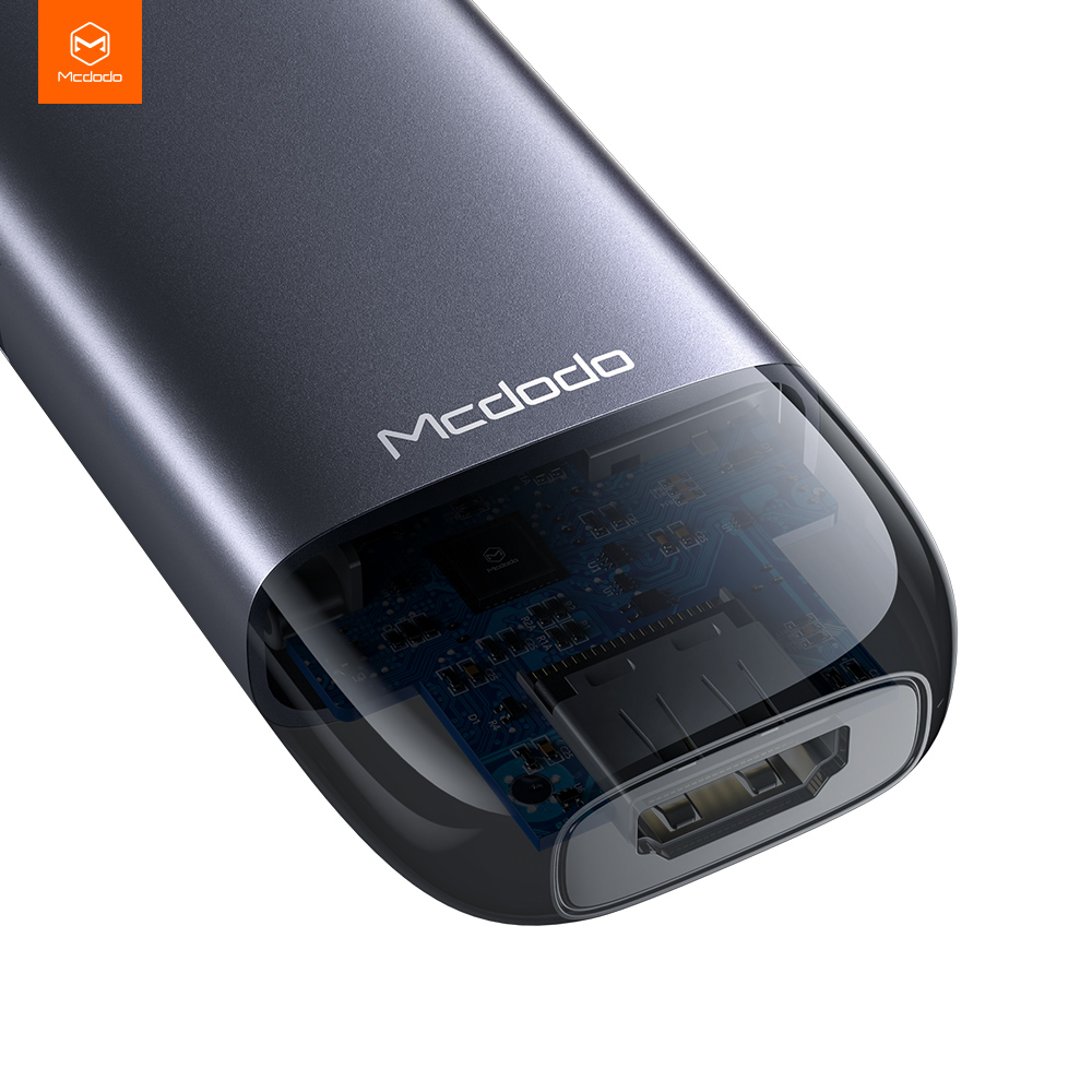 McDodo CA-773 8-i-1 Mångsidig USB-hubb för MacBooks, 100W