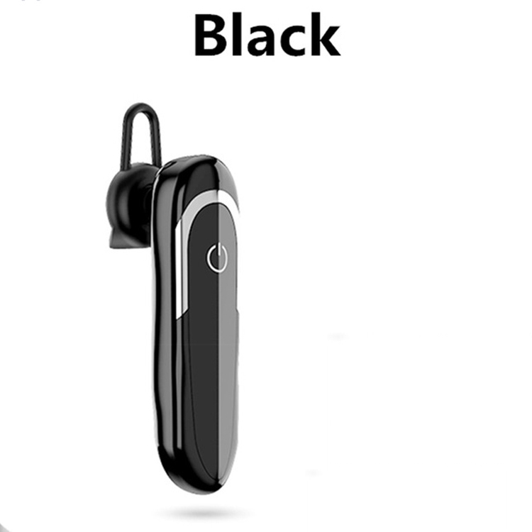 In-Ear trådlös headset med mikrofon och brusreducering, svart