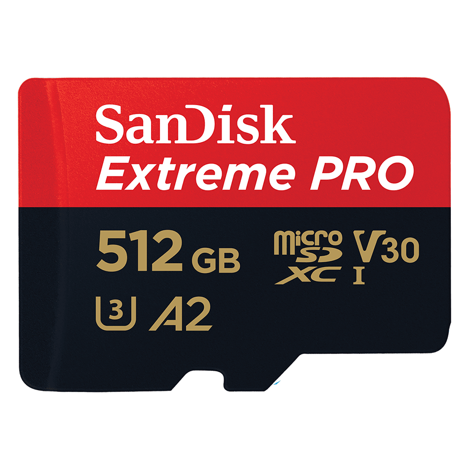 512GB SanDisk Extreme Pro MicroSDXC 170MB/s A2