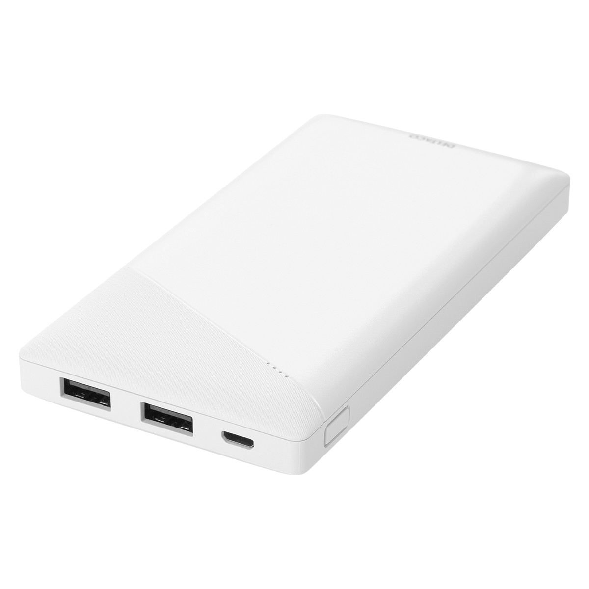 DELTACO Powerbank med 2x USB-A, 10 000mAh, 10.5W