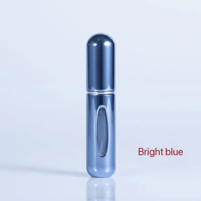Återfyllningsbara parfymflaskor, 5ml, blå