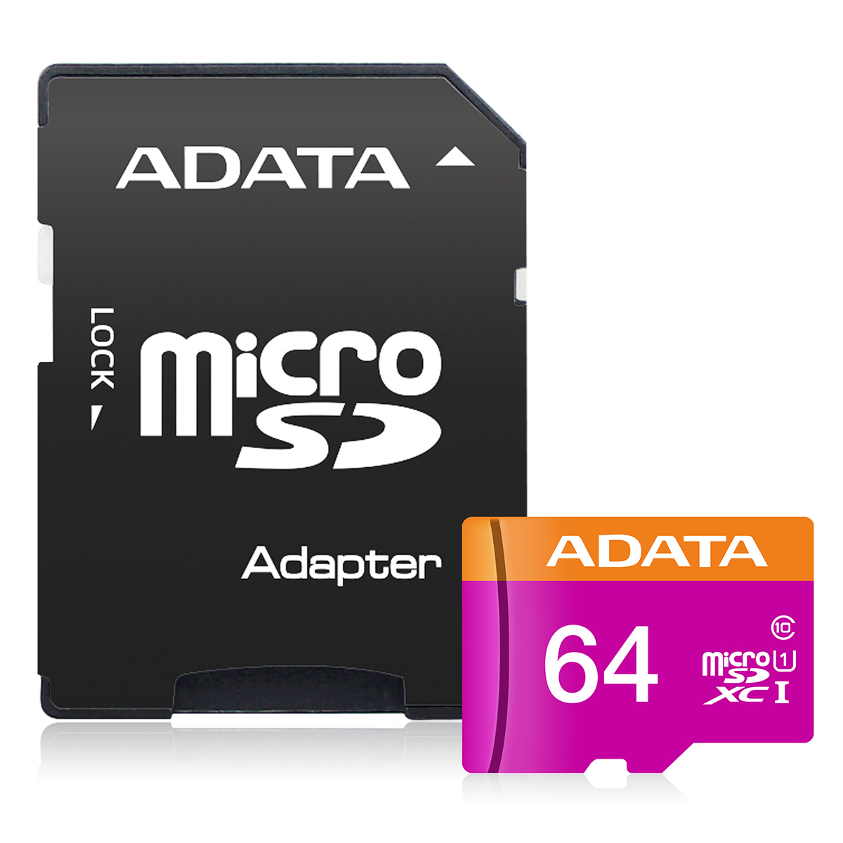 64GB ADATA Premier microSDXC UHS-I klass 10, 80MB/s