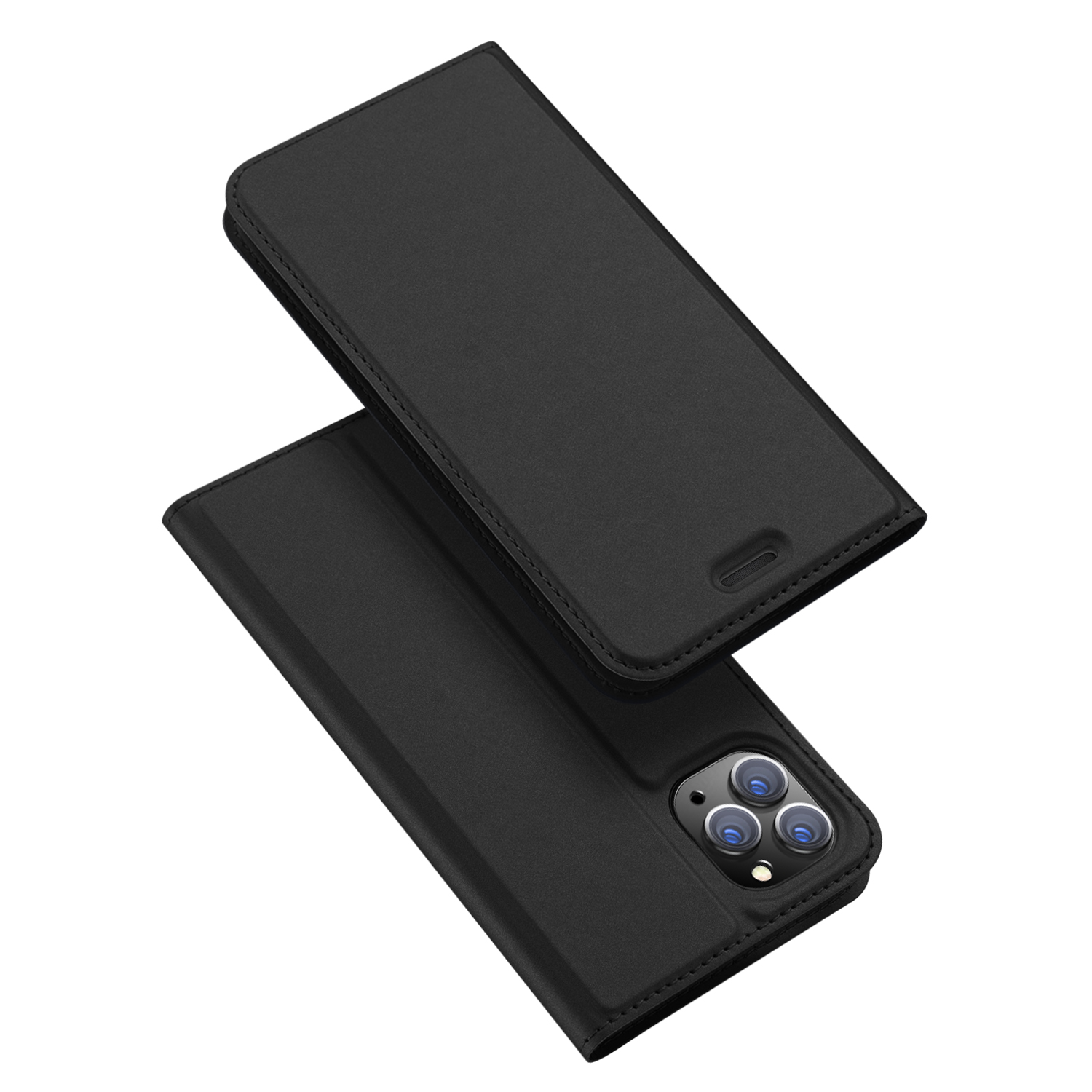 DUX DUCIS Skin Pro Series Flip Wallet, iPhone 11 Pro Max, black