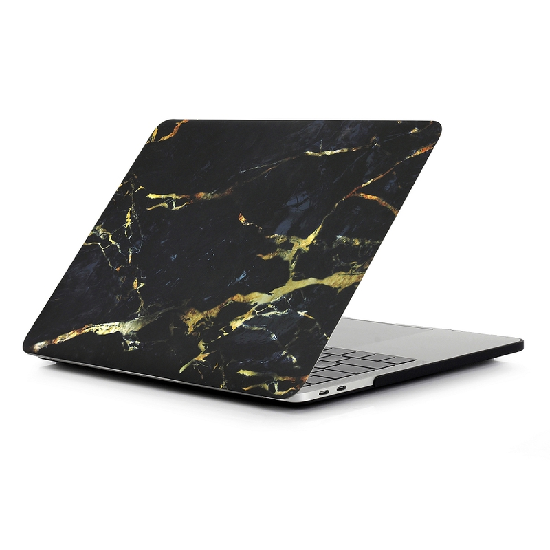 Skal marmor, Macbook Pro 15.4" A1707 - Svart