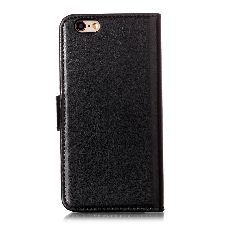 Plånboksfodral med ställ, iPhone 6/6S, svart