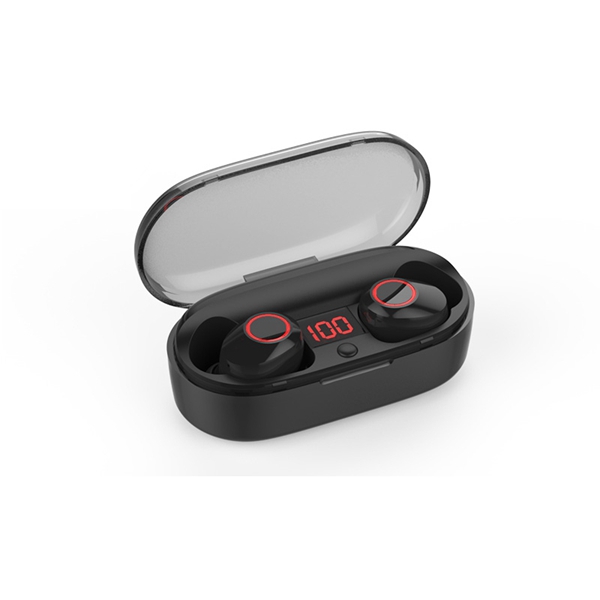 GUOER J29, trådlösa in-ear hörlurar med Bluetooth v5.0, svart