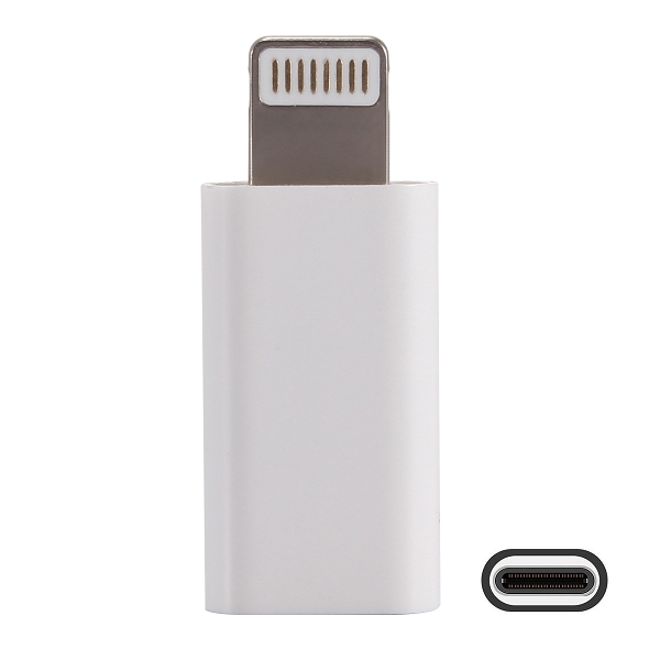 Enkay Hat Prince USB-C till Lightning-adapter, vit