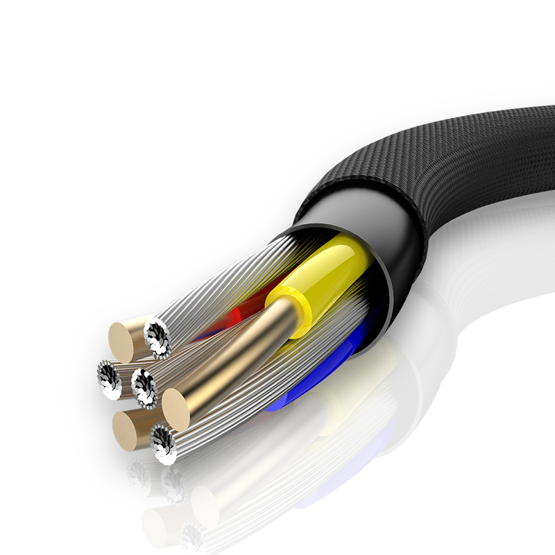 Mcdodo CA-3451 USB-C, 90 grader, svart