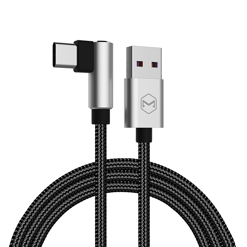 Mcdodo CA-3451 USB-C, 90 grader 1m, silver