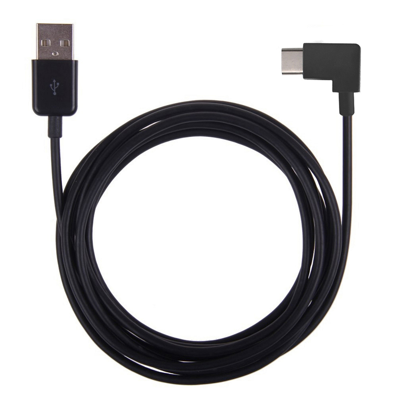 Vinklad USB-C till USB 2.0, 90°, 3m