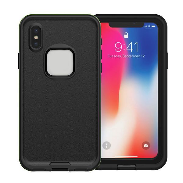 Vattentätt TPU skal till iPhone XS, svart