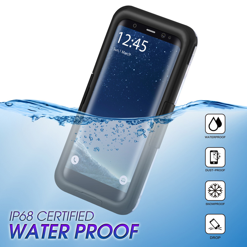 Vattentätt TPU skal till Samsung Galaxy S9, svart