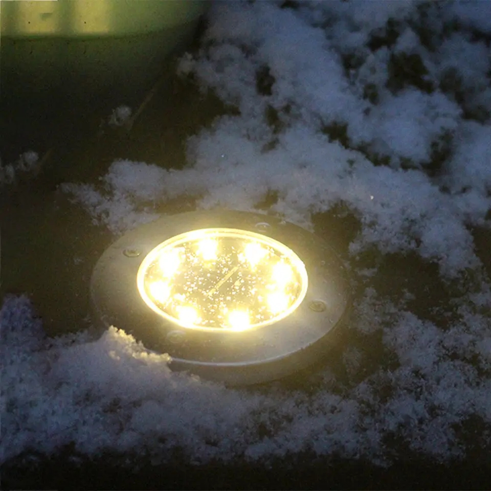 Solcellsdriven LED-lampa för utomhusbruk, 100lm, 4-pack