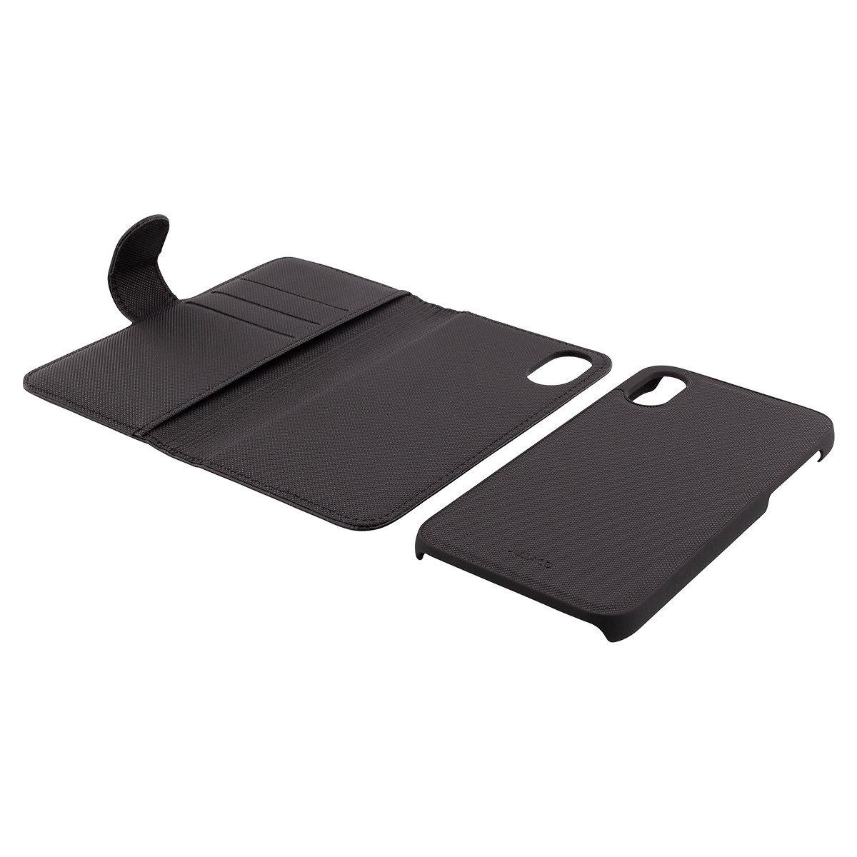 DELTACO Plånboksfodral till iPhone XR, svart