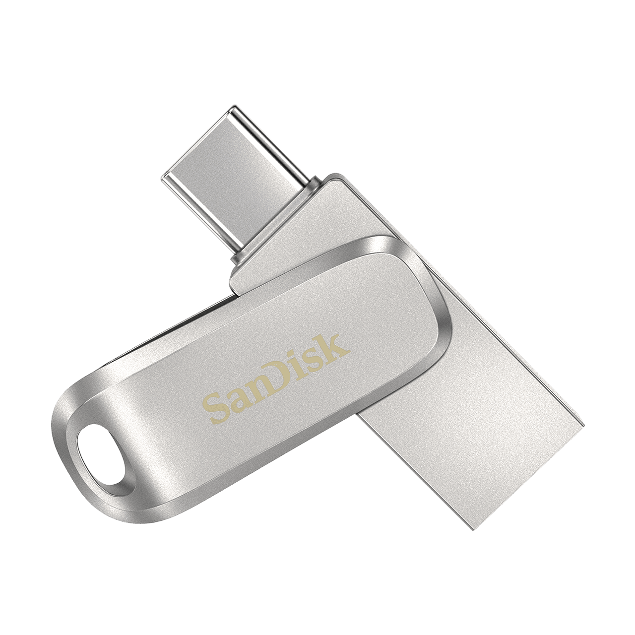 256GB SanDisk Ultra Dual Drive Luxe USB-minne, USB-C+USB 3.1