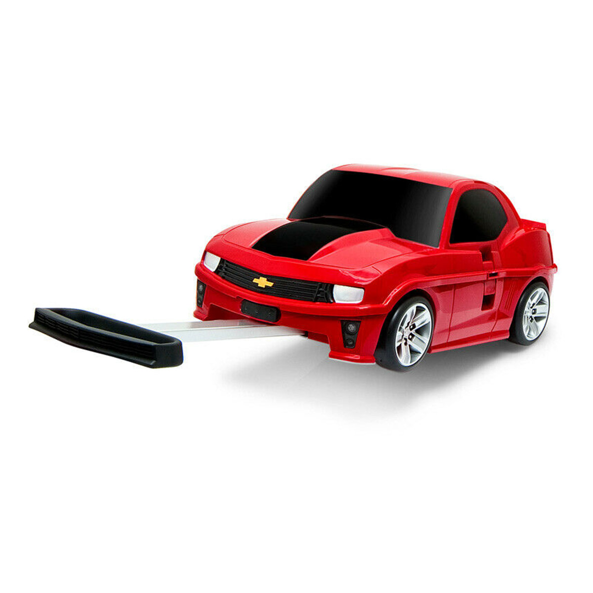 Ridaz Chevy Camaro ZL1 resväska för barn med hjul, röd