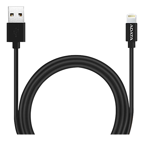 ADATA Lightning kabel för iPad/iPod/iPhone, 2m, svart