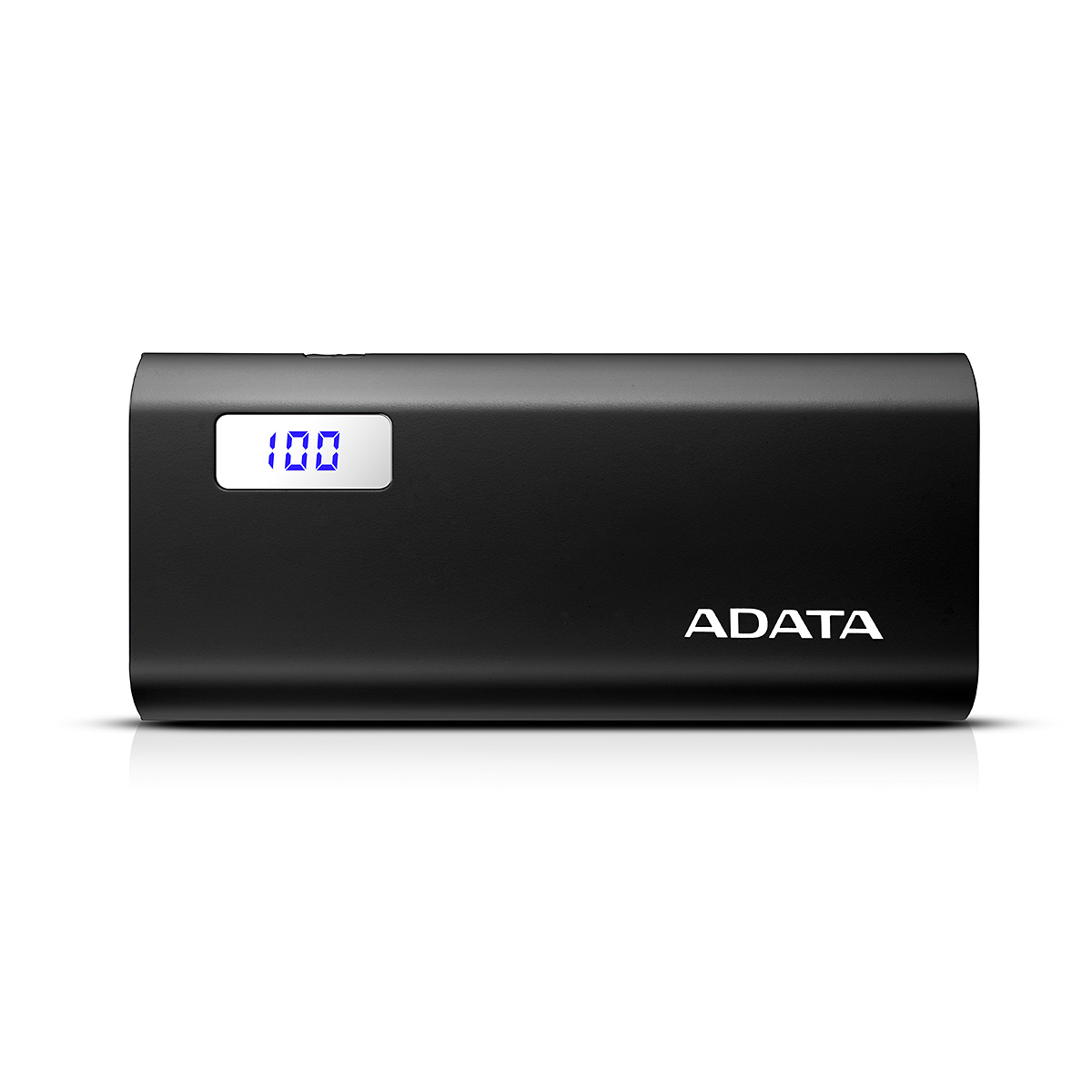 ADATA Powerbank 12.500mAh, med LCD-skärm, 2xUSB