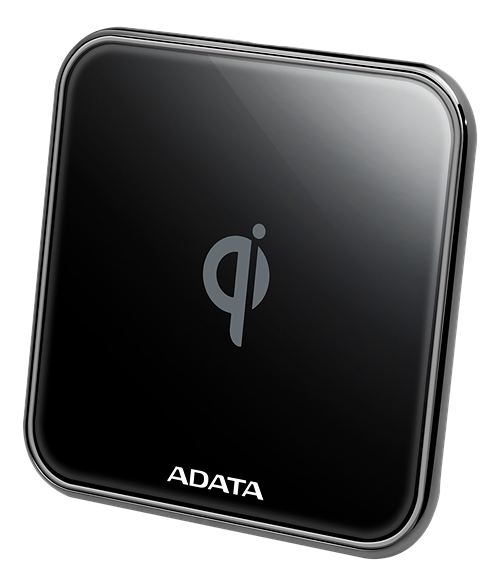 ADATA Qi-platta för trådlös snabbladdning CW0100, svart