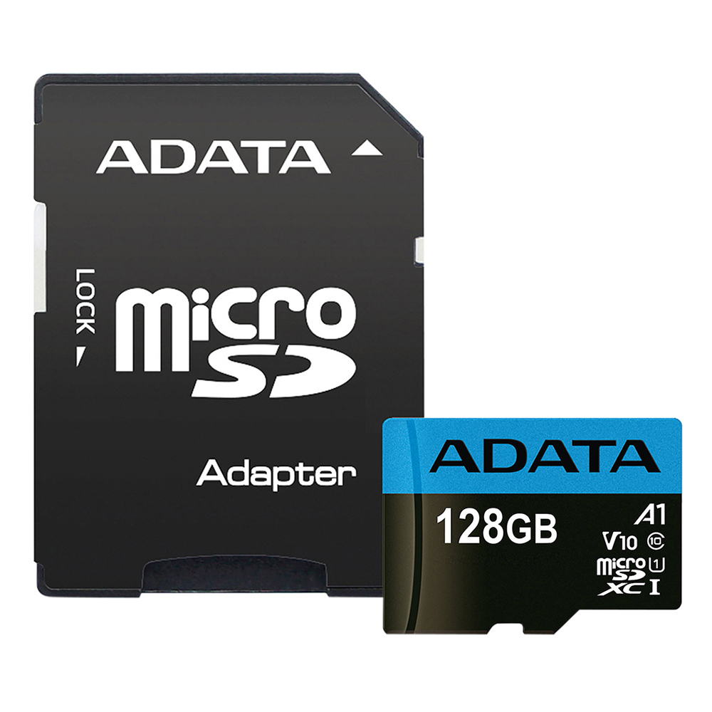 128GB ADATA Premier microSDXC UHS-I klass 10, 100MB/s